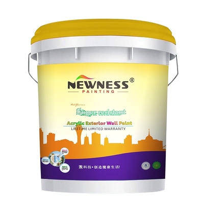 Pintura de látex acrílico puro de fórmula avanzada para paredes interiores y exteriores Muestra libre