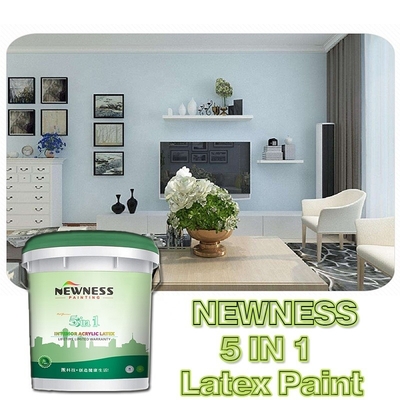 Escuelas y hospitales Interior Pared Emulsión pintura Lavable Construcción Decoración de paredes
