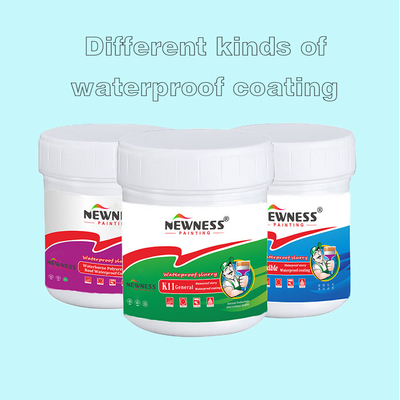 Pintura impermeable a base de agua de poliuretano con protección UV