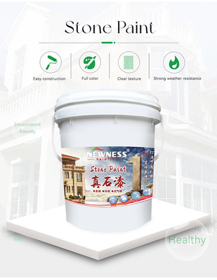 Pintura de mármol de pared exterior asequible y buena retroalimentación con método de aplicación de aerosol