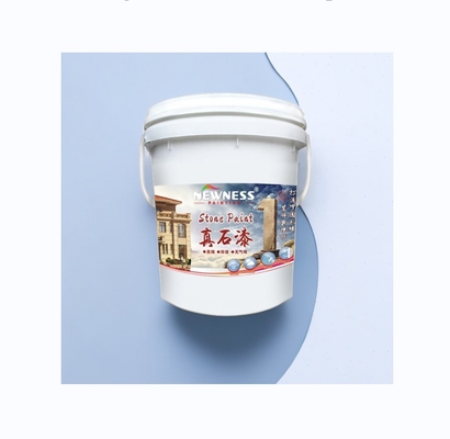 Consumo teórico de pintura 0,25-0,35 m2/Kg Pintura de piedra de pared exterior de alta adhesión