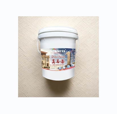 Método de pulverización Pintura para el hogar de color personalizado con textura opcional y volumen de 20 kg / cubo