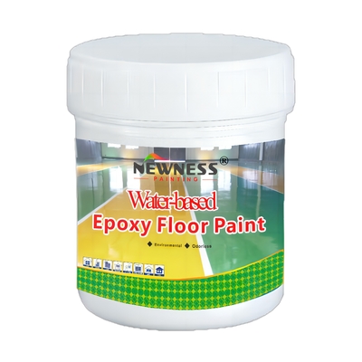 Pintura de suelo auto-nivelable con dos componentes resina epoxi fácil de aplicar y duradera