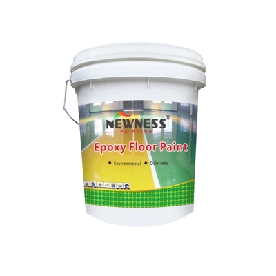 Pintura de suelo auto-nivelable con dos componentes resina epoxi fácil de aplicar y duradera