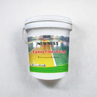 Pintura de suelo auto-nivelable con dos componentes resina epoxi fácil de aplicar y duradera