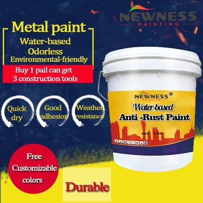 Protección de metal pintura de esmalte alquídico de color personalizado con función de primer y acabado