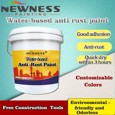 Pintura antirruja de zinc epoxi fosfato para revestimiento de edificios y película seca 40 μm de espesor