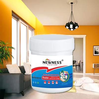 Pintura impermeable de poliuretano de un solo componente para piscinas
