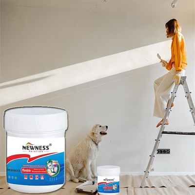 Pintura impermeable de poliuretano de un solo componente para piscinas