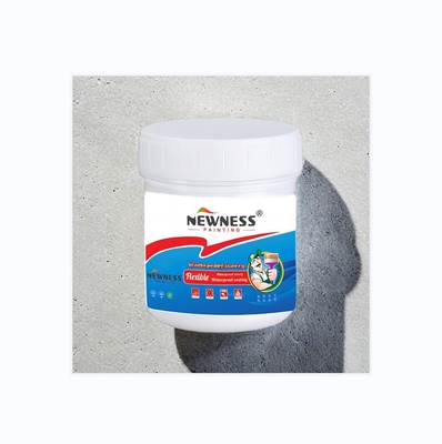 Revestimiento de edificios pintura impermeable a base de agua de poliuretano gris con protección UV