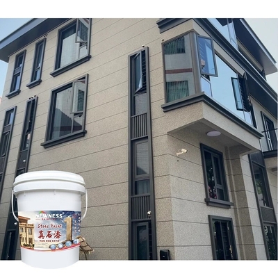 Método de aplicación con aerosol Pintura acrílica para la textura de la pared exterior Pintura seca en 2 horas