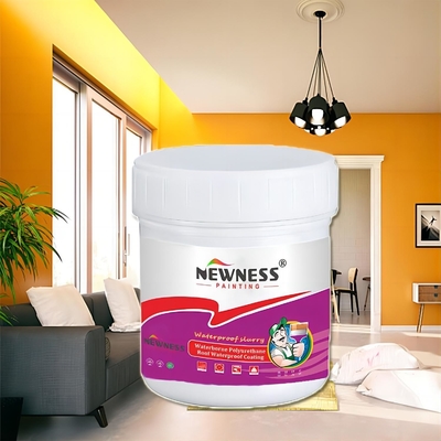Revestimiento de techo de caucho líquido de poliuretano Pintura impermeable con MF C10H8N2O2.C6H14O3 x