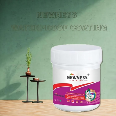 Revestimiento de techo de caucho líquido de poliuretano Pintura impermeable con MF C10H8N2O2.C6H14O3 x