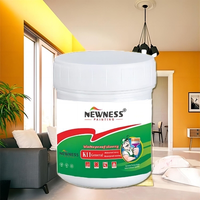 20KG/BUCKET Piscina de polímero acrílico Revestimiento impermeable con spray de goma flexible MF Tio2