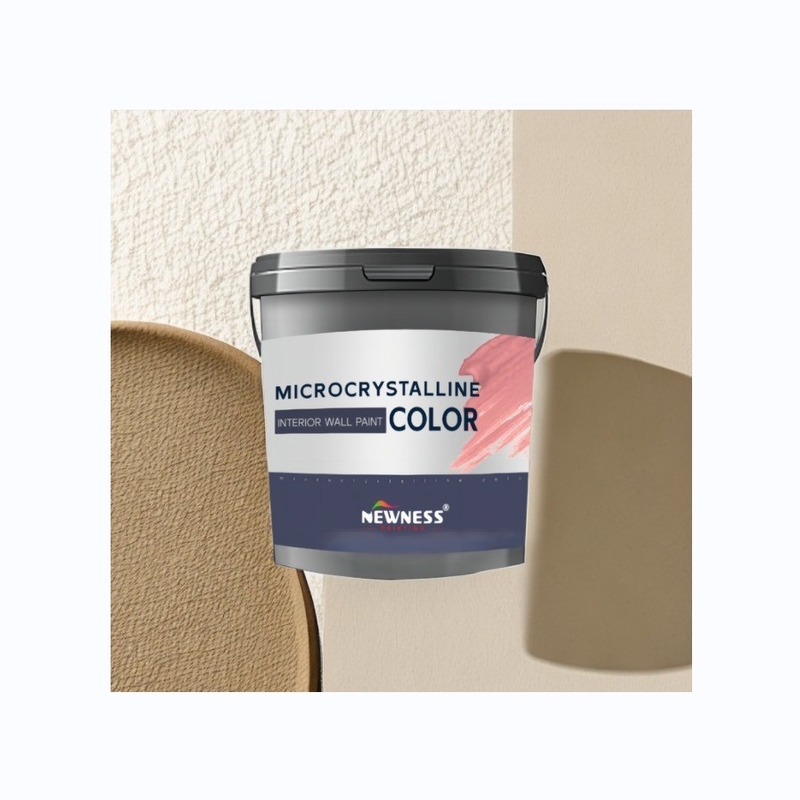 Pintura de pared interior de microcristales acrílicos para secado rápido