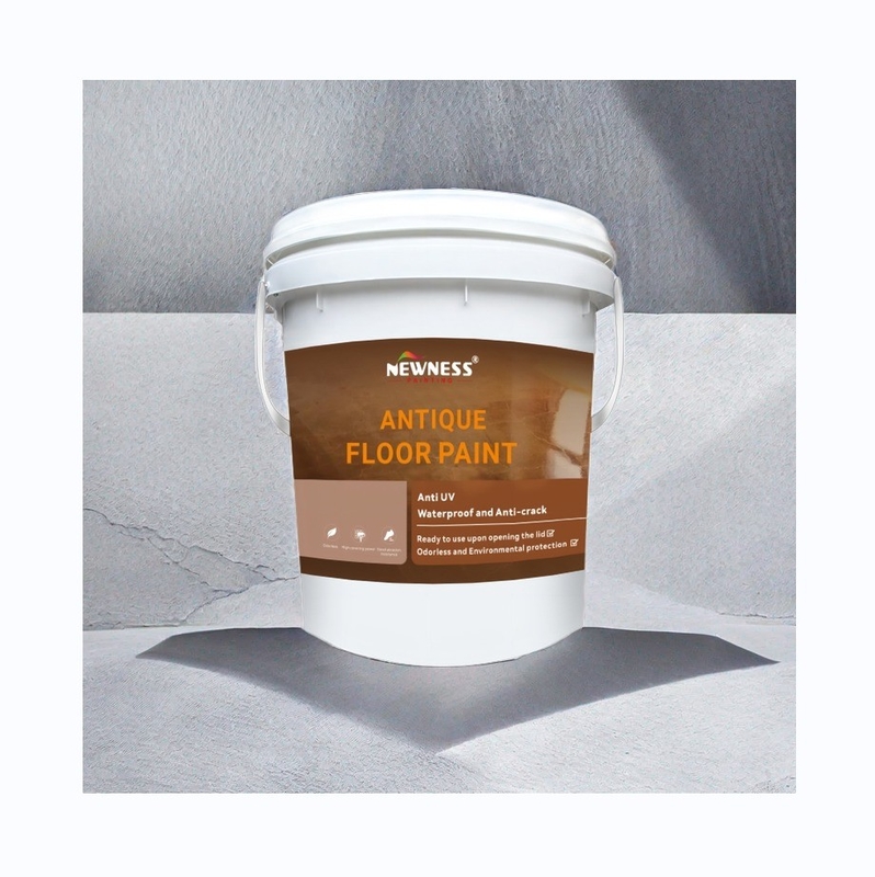Método de aplicación de pincel/pintura Revestimiento de suelo de resina epoxi a base de agua para la industria