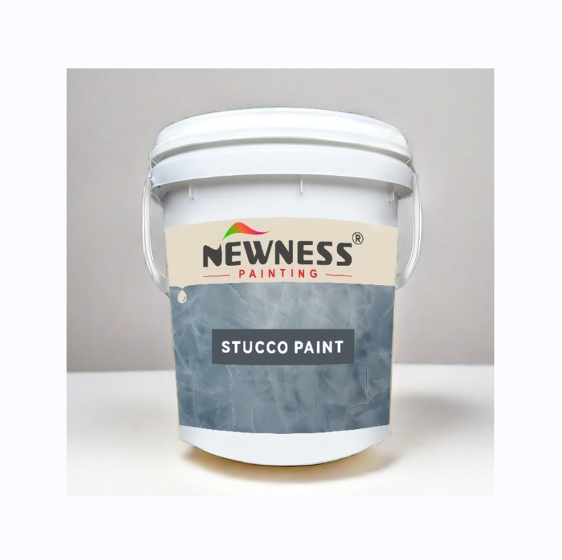 Pintura de acabado para paredes interiores de estilo industrial con textura de pared de estuco de alto brillo