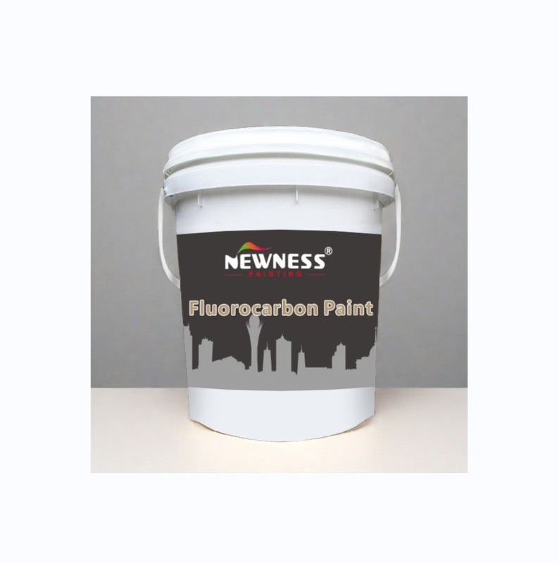 Pintura de metal líquido fluorocarbonada de capa superior anticorrosiva para equipos de estructura metálica