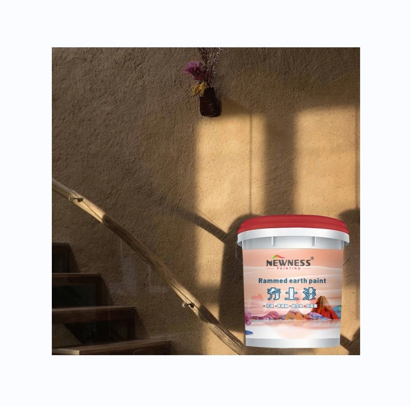Construcción de revestimiento de arcilla natural pintura para el hogar para el exterior y el interior de la pared de material de 210 °