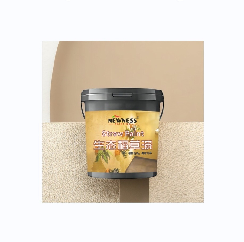 Pintura de paja Ecológica Pintura de barro Loess para pared de paja de interior 20KG/bolsa No. CAS 38891-59-7