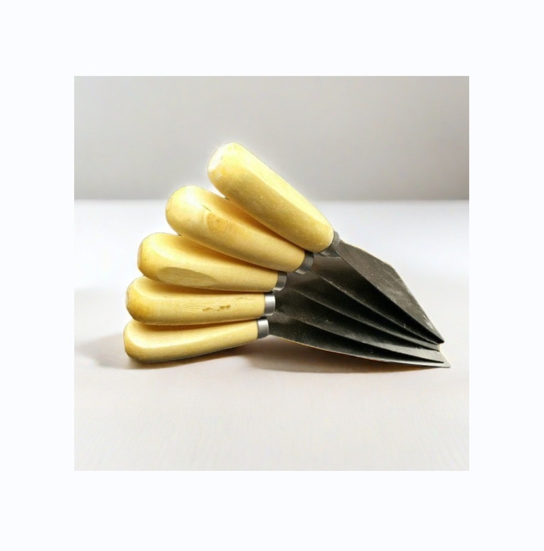 6 cuchillas para raspar pintura con mango largo para vidrio de ventanas de madera y papel pintado