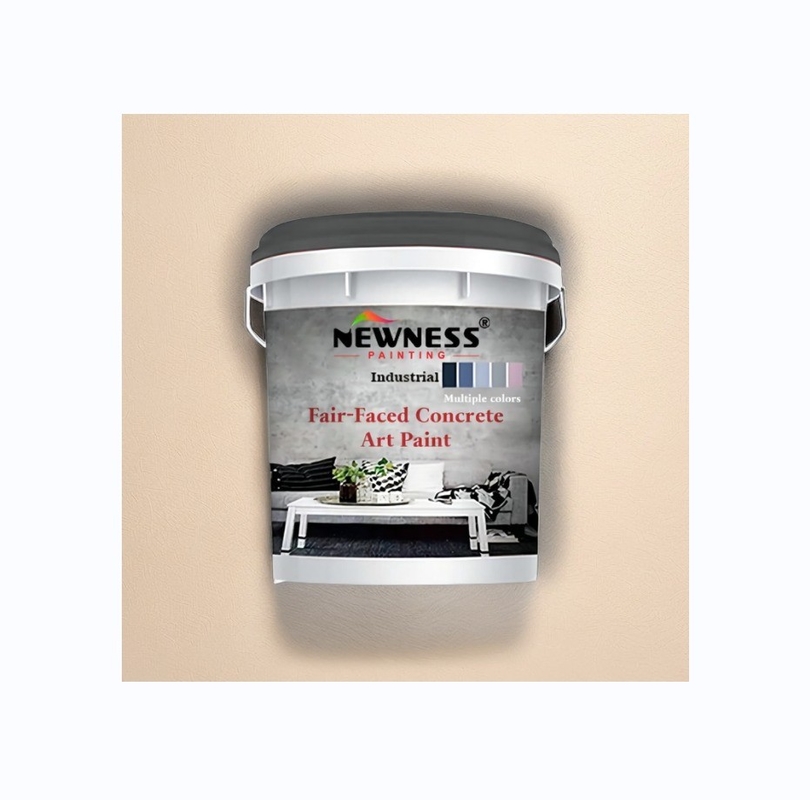 Pintura de micro cemento impermeable a la humedad para aplicaciones de pulverización interiores y exteriores