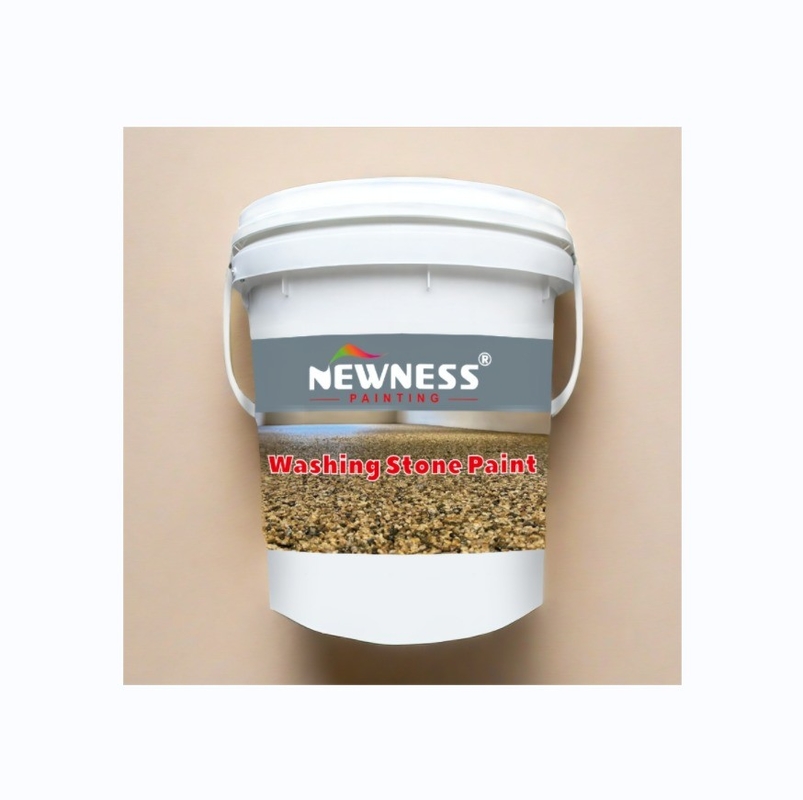 Arena natural y grava Materia prima principal fácil de pintar la pared con brillo de revestimiento mate
