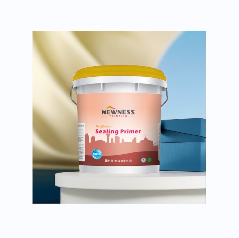Apariencia de la película dura Emulsión de recubrimiento de pared de primer sellador epoxi para 20 kg/volumen de balde