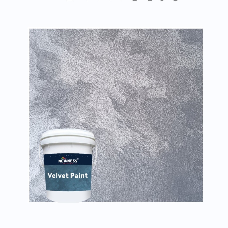 Pintura para paredes interiores a base de agua, de brillo metálico mate, con el número EINECS 201-177-9