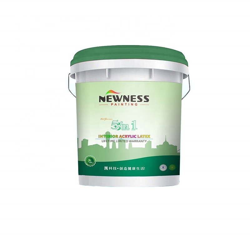 Emulsión de pintura para paredes interiores de revestimiento de edificios con cubierta superior CAS no 9003-01-4
