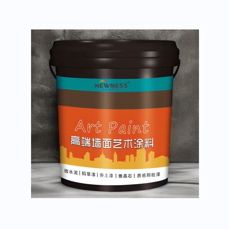 20KG Bucket Excelente resistencia a las manchas Emulsión acrílica de pared pintura de construcción para paredes y suelo