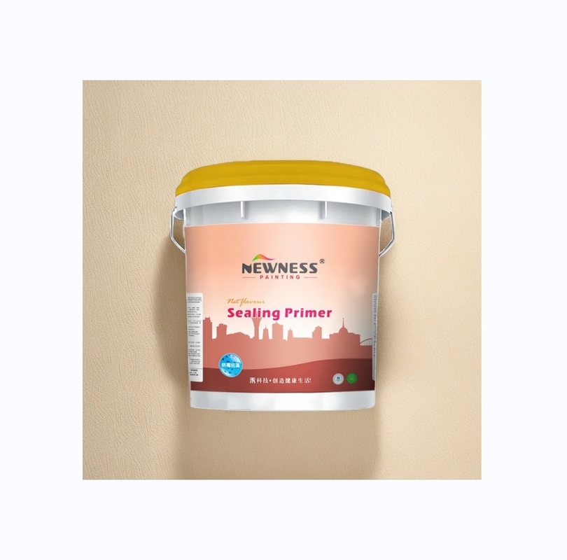 Primer de sellado resistente al alcalino a base de agua para decoración de paredes exteriores