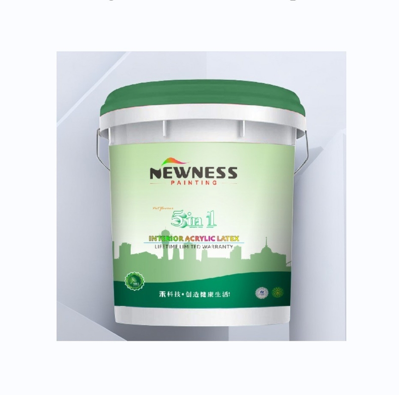Emulsión de polímero acrílico puro resistente a los álcalis y el moho para pintura interior
