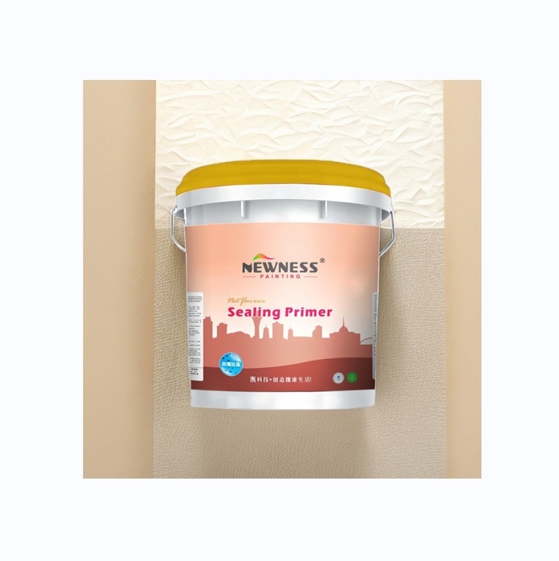 Primer de pintura de pared acrílica a base de agua para paredes de color rosa o personalizable