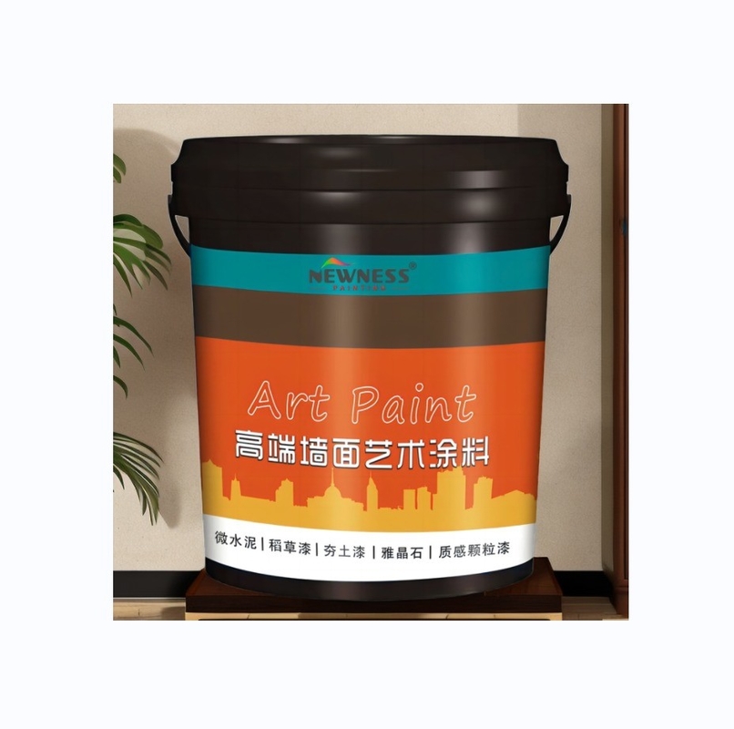 Pintura de pared de emulsión acrílica lavable antimanchas para el proyecto de interiores de estuco veneciano