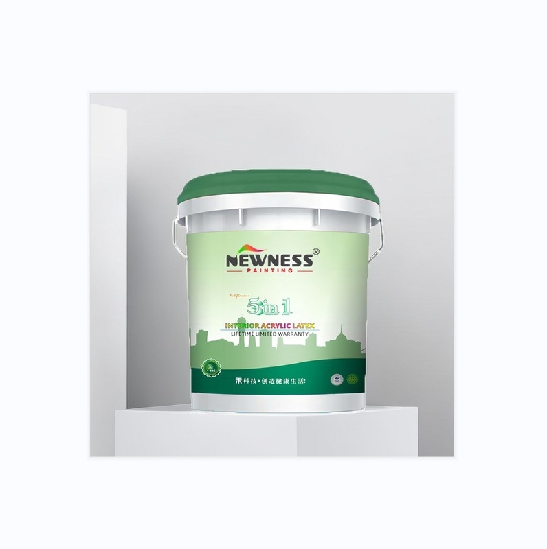 Pintura de emulsión de aluminio interior para paredes de casas EINECS No. 202-415-4 para el área de aplicación