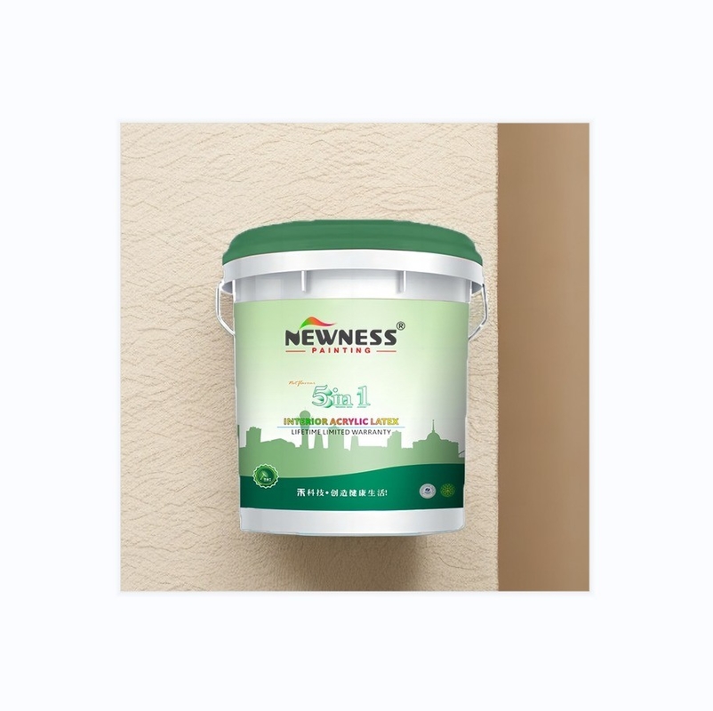 Pintura de emulsión acrílica para decoración del hogar y paredes interiores lavables en color blanco
