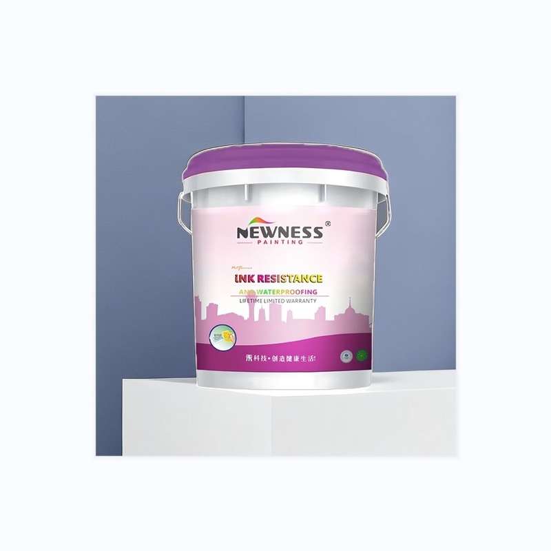 Apariencia de la película dura Pintura de pared interior Pintura de emulsión de látex para decoración interior