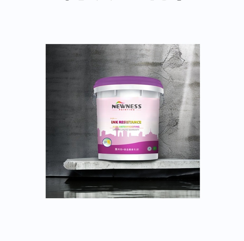 Pintura de emulsión antibacteriana para paredes interiores de revestimiento de paredes inorgánicas arquitectónicas