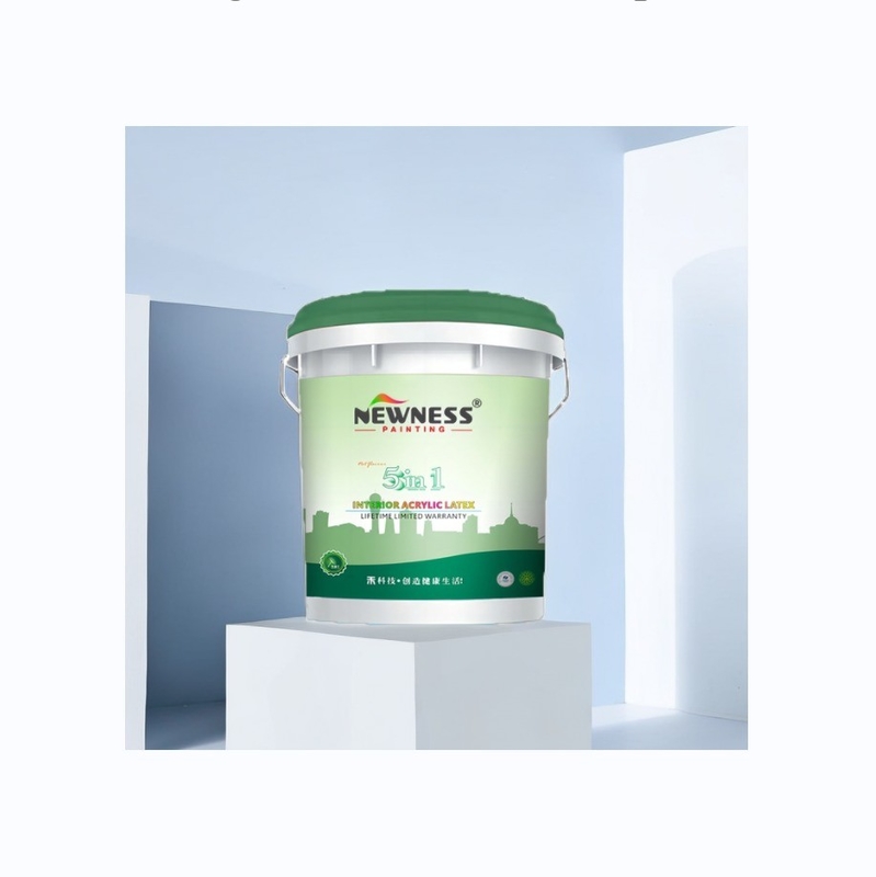 20KG/BUCKET Pintura de látex interior avanzada para revestimiento de edificios en Shunde NEWNESS