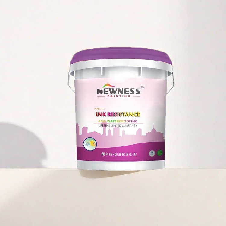 Pesta de color decorativa a base de agua para emulsión pintura de pared de construcción pintura de látex amarillo