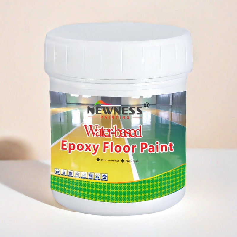 Pintura epoxi auto-nivelable para talleres de química electrónica a prueba de polvo y anticorrosión