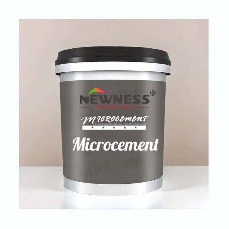 Pintura de piso de micro cemento de estilo industrial con cobertura de 15 metros cuadrados colores vibrantes