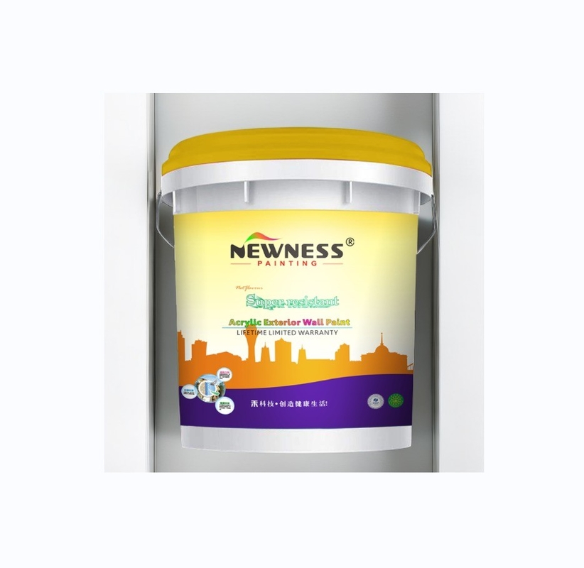 Pintura de látex de pared de alto brillo y mate para pintura de interiores de casas