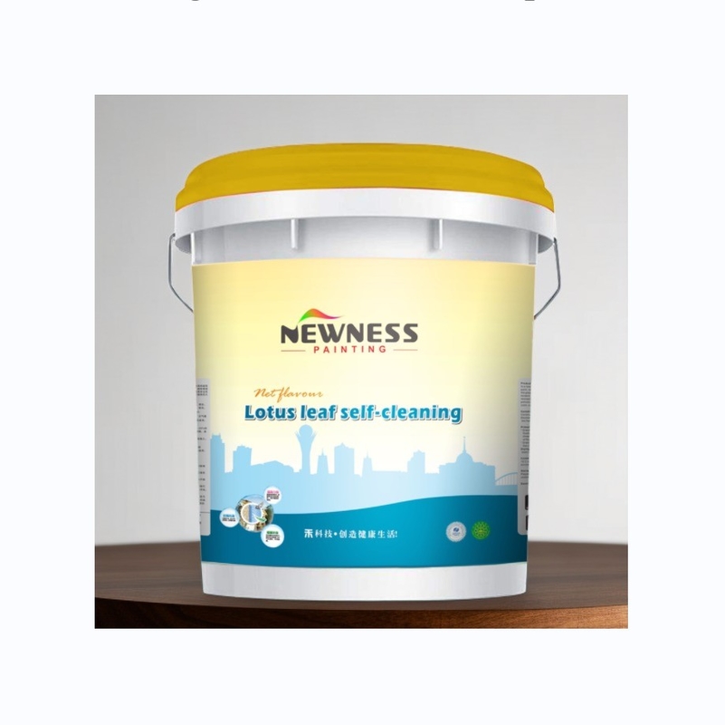 Pintura de interior de látex baja en carbono y respetuosa con el medio ambiente para la decoración del hogar