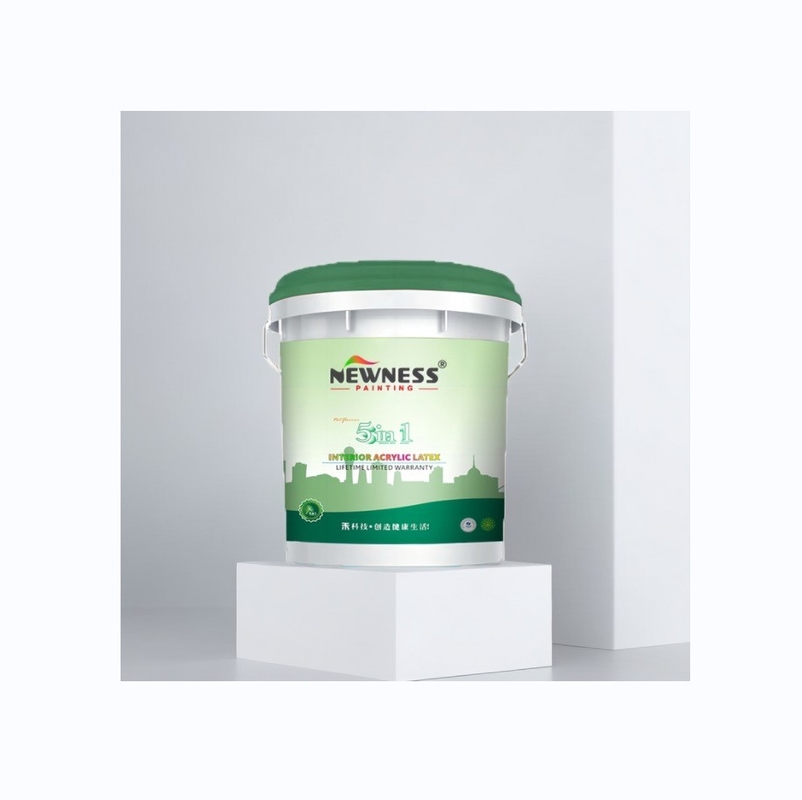 Emulsión saludable para interiores Pintura de mate con 20 kg/BUCKET de volumen y recubrimiento líquido de estado