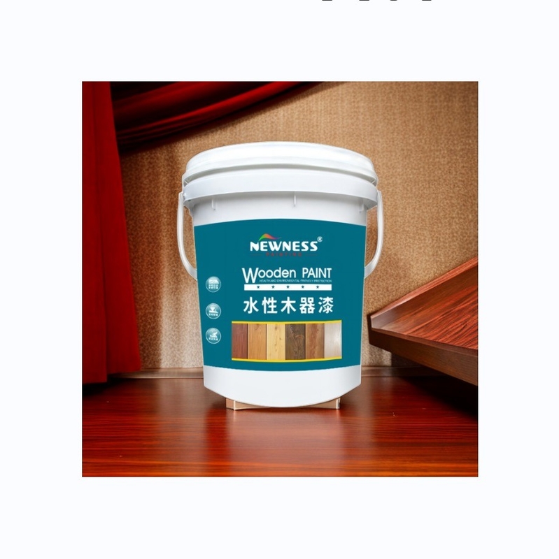 Pintura para el revestimiento superior de madera con emulsión de polímero acrílico de poliuretano a base de agua EINECS no. 202-415-4