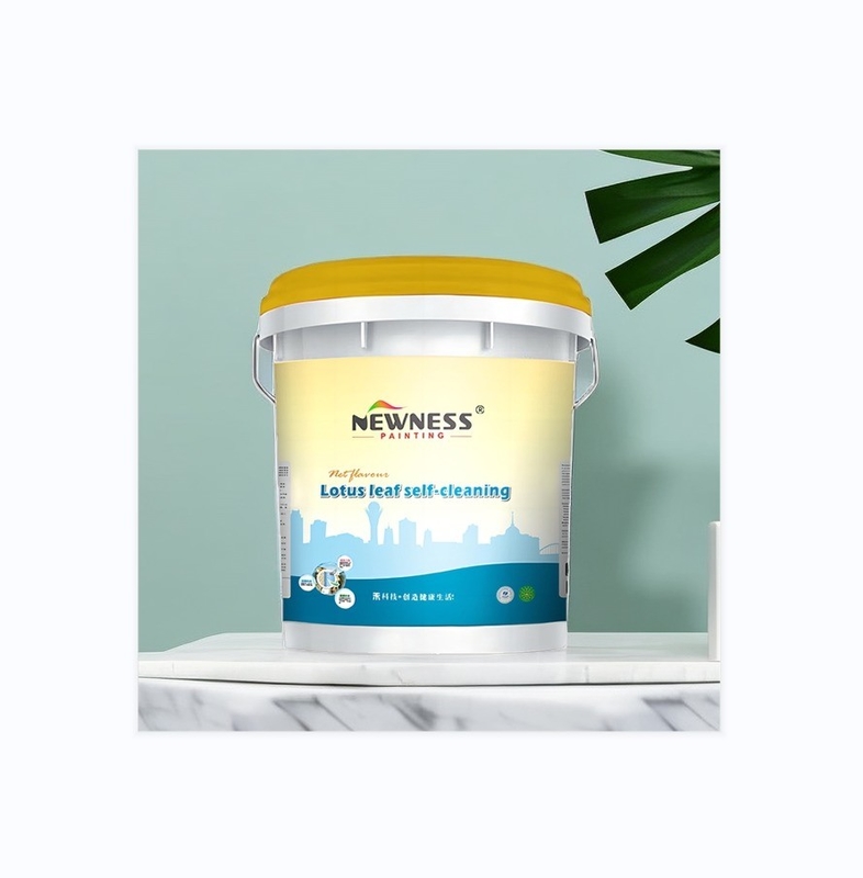 Pintura de látex acrílico puro y brillante avanzada para decoración de paredes interiores y exteriores