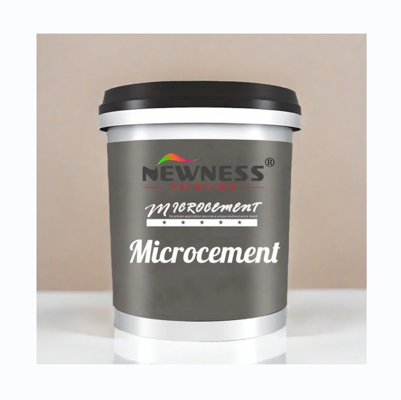 Regulaciones francesas de VOC Un kit de microcemento de estilo moderno certificado para suelo y pared