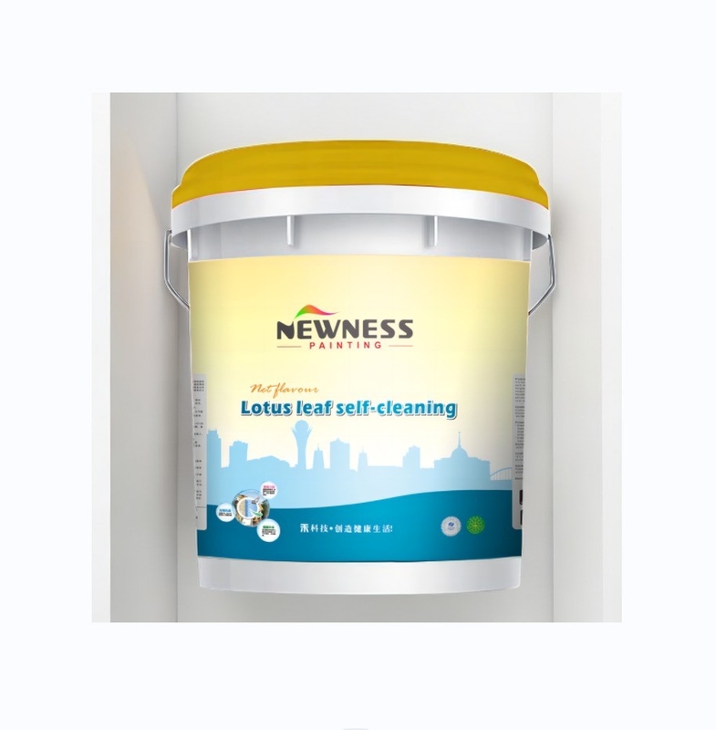 Revestimiento de paredes exteriores de color alto y brillante y pintura para protección duradera